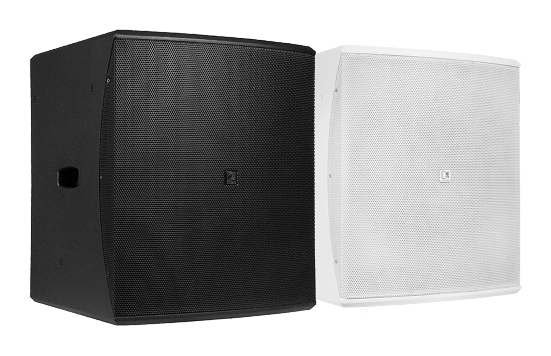 Tampak Render resmi BASO15 Audac BASO15/B — subwoofer