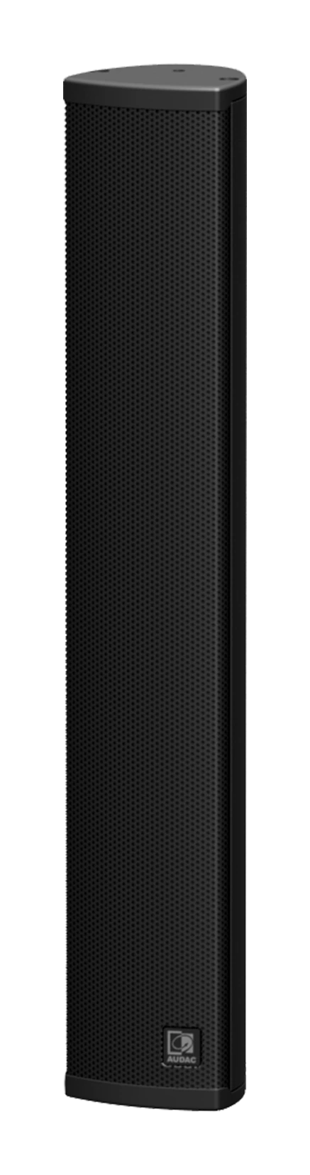 Tampak Render resmi varian Black (LINO4/B) Audac LINO4/B — column speaker