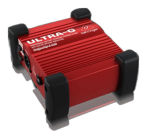 Tampak Tampak samping (render resmi Behringer) Behringer ULTRA-G GI100 — di box