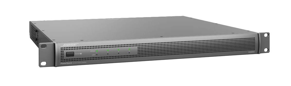 Tampak Render resmi, tampak sisi kanan Bose PowerSpace P4300A Versatile Power Amplifier — power amplifier