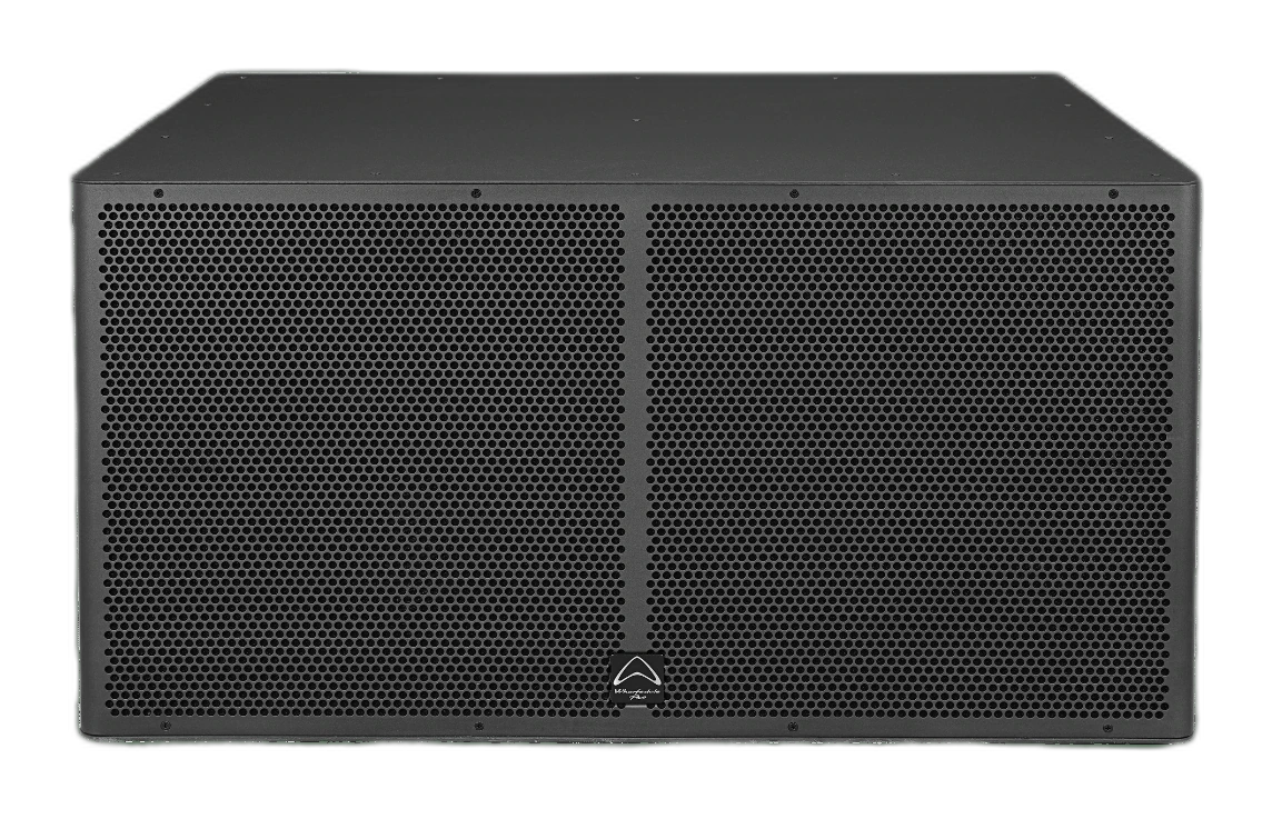 Tampak front Wharfedale Pro WLA-218BX — Subwoofer Pasif 2×18" — subwoofer
